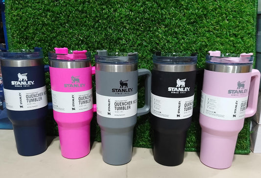 Stanley 40 Oz (1200ML) Stainless Steel Vacuum Insulated Tumbler with Straw